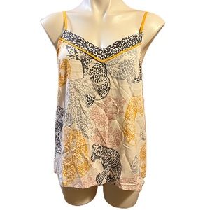 NWT Refinery 29 leopard print camisole